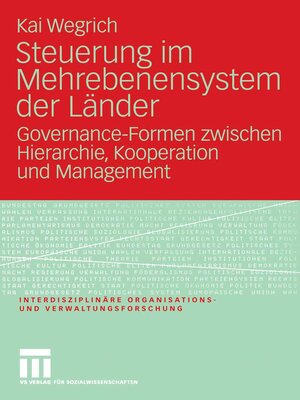 cover image of Steuerung im Mehrebenensystem der Länder